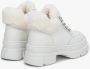 Estro Elegante Witte Veterschoenen voor de Winter White Dames - Thumbnail 5