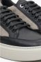 Estro Grijs & Zwarte Velours Low-Top Sneakers - Thumbnail 2