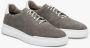 Estro Grijze Nubuck Low-Top Sneakers voor de Zomer Gray Heren - Thumbnail 2