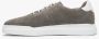 Estro Grijze Nubuck Low-Top Sneakers voor de Zomer Gray Heren - Thumbnail 3