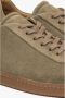 Estro Heren Khaki Sneakers gemaakt van Premium Italiaans Echt Velours - Thumbnail 2