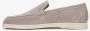 Estro Heren Lichtbeige Loafers gemaakt van Echt Velours Beige Heren - Thumbnail 3