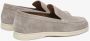 Estro Heren Lichtbeige Loafers gemaakt van Echt Velours Beige Heren - Thumbnail 5