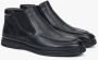 Estro Heren Zwarte Slip-On Chelsea Laarzen gemaakt van Echt Leer Black Heren - Thumbnail 2