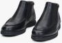 Estro Heren Zwarte Slip-On Chelsea Laarzen gemaakt van Echt Leer Black Heren - Thumbnail 3