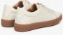 Estro Lichte Beige Echt Leren Platform Sneakers Beige Dames - Thumbnail 5