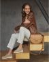 Estro Loafers Beige Dames - Thumbnail 4