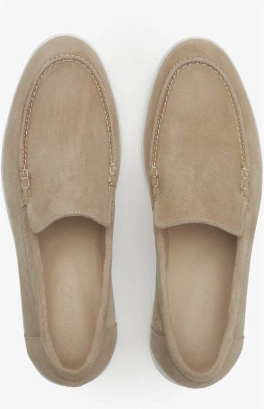 Estro Loafers Beige Dames