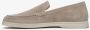 Estro Heren Beige Velours Slip-On Loafers Er00113058 Beige Heren - Thumbnail 3