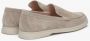 Estro Heren Beige Velours Slip-On Loafers Er00113058 Beige Heren - Thumbnail 5