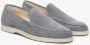 Estro Heren Grijze Velours Loafers voor Lente Er00112920 Gray Heren - Thumbnail 2