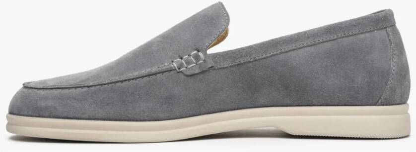 Estro Loafers Gray Heren