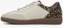 Estro Dames Beige Luipaardprint Sneakers gemaakt van Italiaans Echt Leer Er00115840 Multicolor Dames - Thumbnail 2