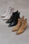 Estro Dames Beige & Grijze Cowboy Laarzen gemaakt van Italiaans Echt Velours Er00114524 Beige Dames - Thumbnail 8