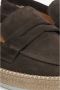 Estro Heren Donkerbruine Mocassins gemaakt van Echt Italiaans Velours Er00115090 Brown Heren - Thumbnail 6