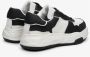 Estro Dames Zwart & Wit Laag-Top Sneakers gemaakt van Echt Leer Er00113581 Black Dames - Thumbnail 5