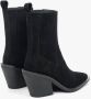 Estro Dames Zwarte Cowboy Laarzen gemaakt van Italiaans Echt Velours Er00110582 Black Dames - Thumbnail 6