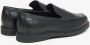 Estro Heren Zwarte Loafers gemaakt van Premium Italiaans Echt Leer Er00115834 Black Heren - Thumbnail 4