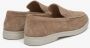 Estro Dames Lichtbruine Natuurlijke Velours Loafers Er00113445 Brown Dames - Thumbnail 5