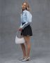 Estro Dames Loafers met Hak in Licht Beige Er00113589 Beige Dames - Thumbnail 2