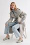 Estro Dames Loafers met Hak in Licht Beige Er00113589 Beige Dames - Thumbnail 4