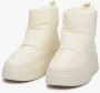 Estro Dames Licht Beige Sneeuwlaarzen gemaakt van Echt Leer Er00112427 Beige Dames - Thumbnail 3