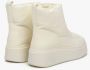Estro Dames Licht Beige Sneeuwlaarzen gemaakt van Echt Leer Er00112427 Beige Dames - Thumbnail 5