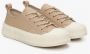 Estro Dames Beige Lage Sneakers gemaakt van Echt Leer Er00112706 Beige Dames - Thumbnail 2
