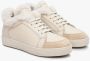Estro Dames Beige Winter Sneakers gemaakt van Echt Suède & Leer Er00111932 Beige Dames - Thumbnail 3