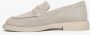 Estro Dames Lichtbeige Velours Penny Loafers Er00114530 Beige Dames - Thumbnail 2