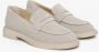 Estro Dames Lichtbeige Velours Penny Loafers Er00114530 Beige Dames - Thumbnail 3