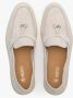 Estro Dames Crème Beige Kwast Loafers gemaakt van Velours Er00114716 Beige Dames - Thumbnail 4