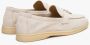 Estro Dames Crème Beige Kwast Loafers gemaakt van Velours Er00114716 Beige Dames - Thumbnail 5