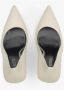 Estro Dames Licht Beige Leren Pumps Met Puntige Neus Er00112676 Beige Dames - Thumbnail 7