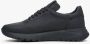 Estro Dames Zwarte Matte Leren Lage Sneakers Er00113797 Black Dames - Thumbnail 3