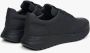 Estro Dames Zwarte Matte Leren Lage Sneakers Er00113797 Black Dames - Thumbnail 5