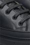 Estro Dames Zwarte Lage Top Leren Sneakers Er00113473 Black Dames - Thumbnail 6