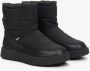 Estro Dames Zwarte Bontgevoerde Sneeuwlaarzen gemaakt van Echt Leer Er00114130 Black Dames - Thumbnail 3