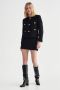 Estro Dames Oversized Laarzen gemaakt van Zwart Lakleer Er00113574 Black Dames - Thumbnail 12
