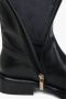 Estro Dames Zwarte Leren Laarzen met Decoratieve Band Er00114257 Black Dames - Thumbnail 9