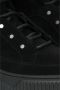 Estro Dames Zwarte High-Top Sneakers met Isolatie gemaakt van Echt Suède Er00111764 Black Dames - Thumbnail 6