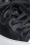 Estro Dames Zwart & Wit Leren High-Top Sneakers Er00113462 Black Dames - Thumbnail 6