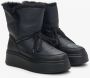 Estro Dames Zwarte Leren Bontgevoerde Showlaarzen Er00114224 Black Dames - Thumbnail 2