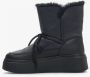Estro Dames Zwarte Leren Bontgevoerde Showlaarzen Er00114224 Black Dames - Thumbnail 4