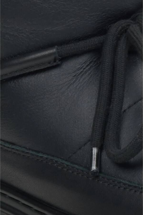 Estro Dames Zwarte Leren Bontgevoerde Showlaarzen Er00114224 Black Dames