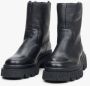 Estro Zwarte Leren Enkellaarzen voor de Winter Er00113907 Black Dames - Thumbnail 3