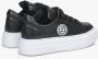 Estro Zwarte Platform Sneakers voor Dames gemaakt van Echt Leer Er00114536 Black Dames - Thumbnail 4