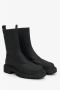 Estro Zwarte Slip-on Enkellaarsjes Black Dames - Thumbnail 3