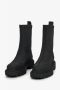 Estro Zwarte Slip-on Enkellaarsjes Black Dames - Thumbnail 4