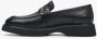 Estro Heren Zwarte Penny Loafers gemaakt van Echt Leer Er00113936 Black Heren - Thumbnail 3